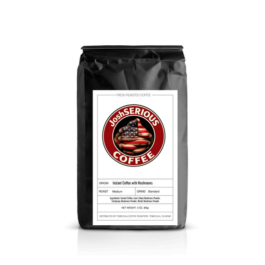 Coffee with Mushrooms Dark Roast - Energy, performance, and Memory!